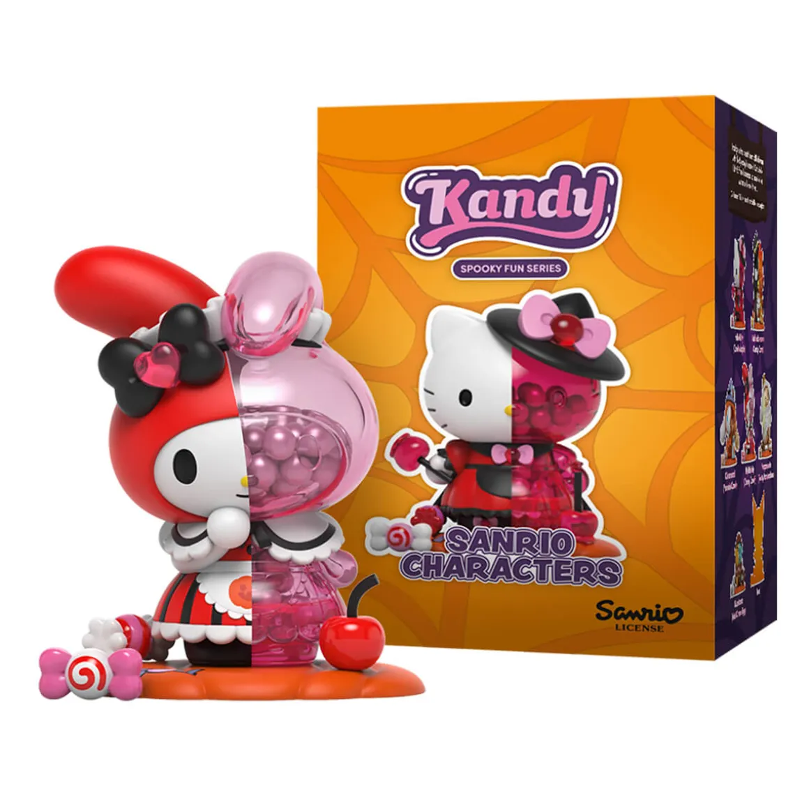 Kandy X Sanrio Ft. Jason Freeny Characters Series 4 Spooky Fun Edition by Mighty Jaxx