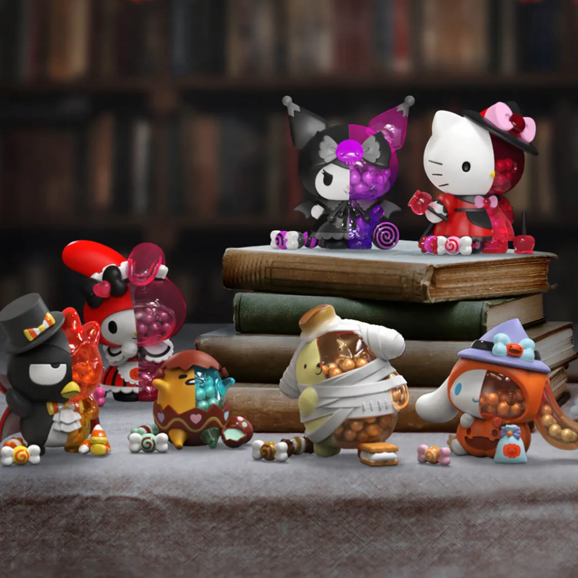 Kandy X Sanrio Ft. Jason Freeny Characters Series 4 Spooky Fun Edition by Mighty Jaxx