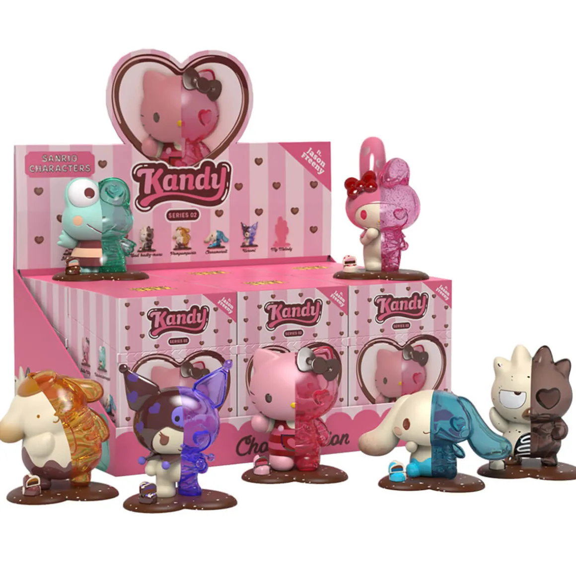 Kandy X Sanrio Ft. Jason Freeny Characters Series 2 Choco Edition by Mighty Jaxx