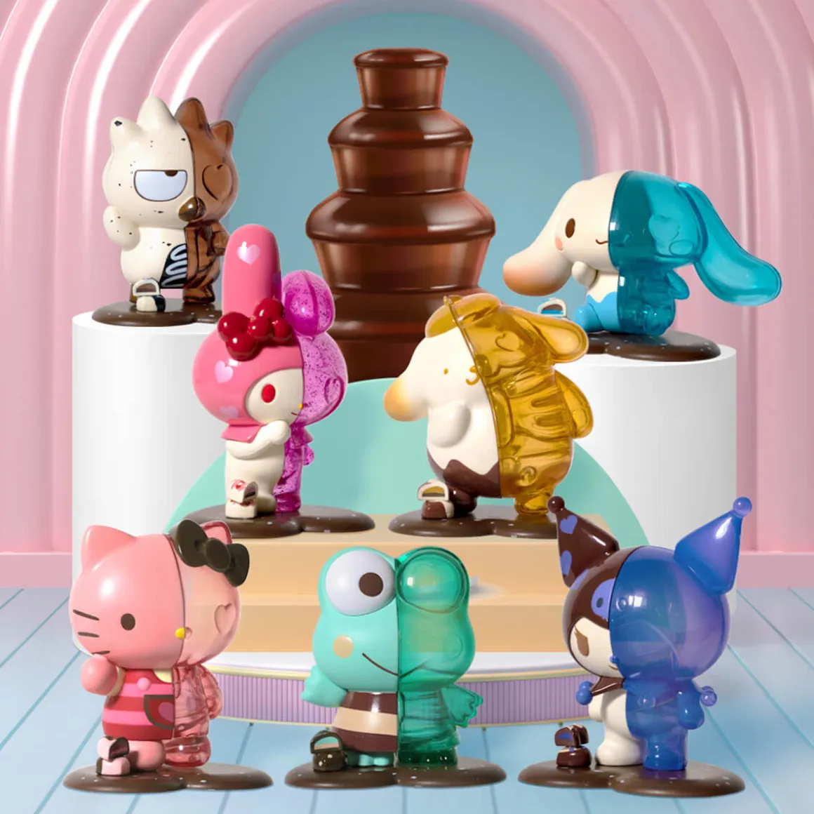 Kandy X Sanrio Ft. Jason Freeny Characters Series 2 Choco Edition by Mighty Jaxx