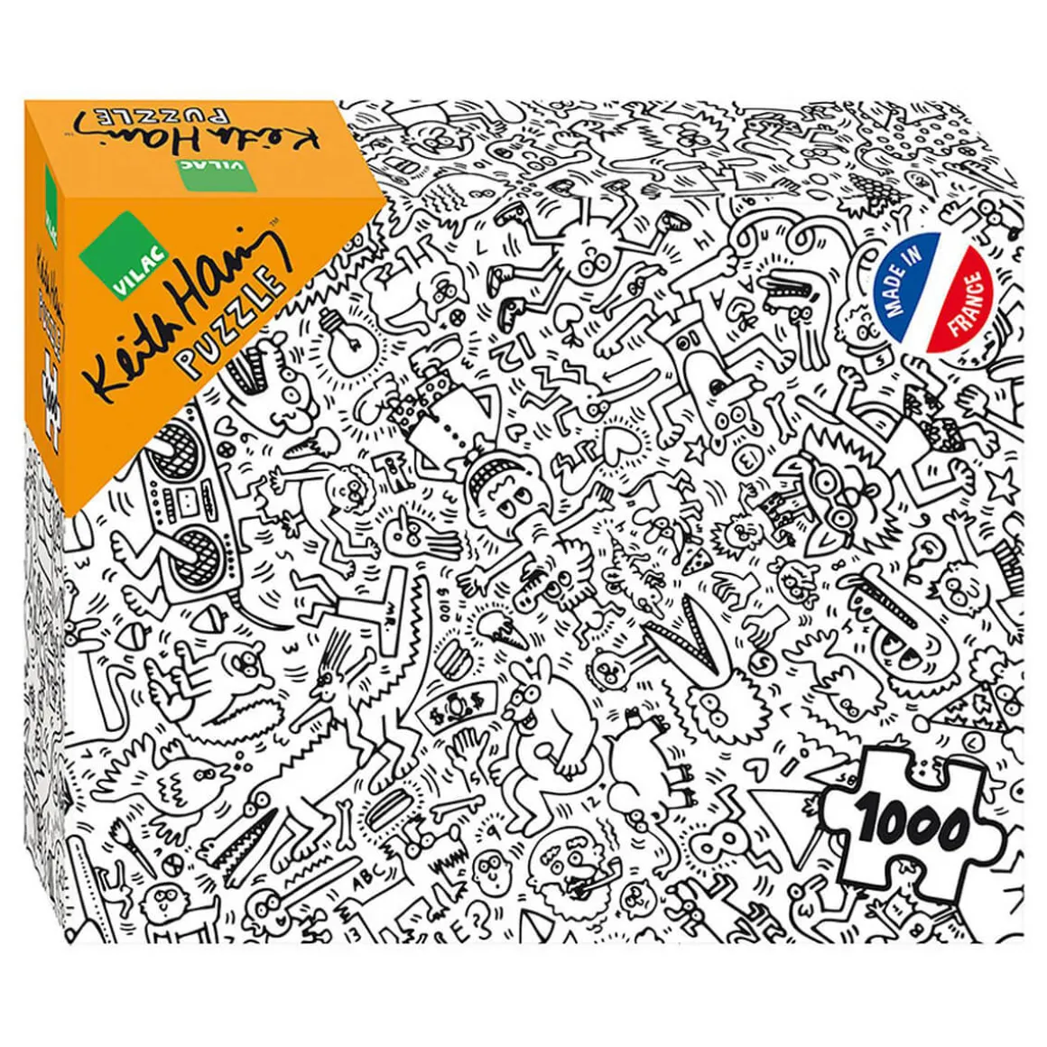 Keith Haring 1000 Pc Puzzle by Vilac