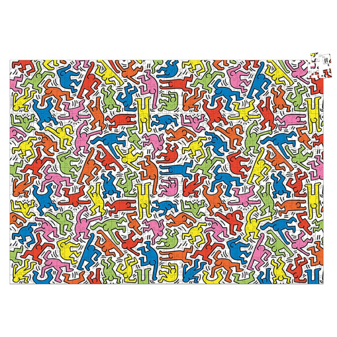 Keith Haring 1000 Pc Puzzle by Vilac