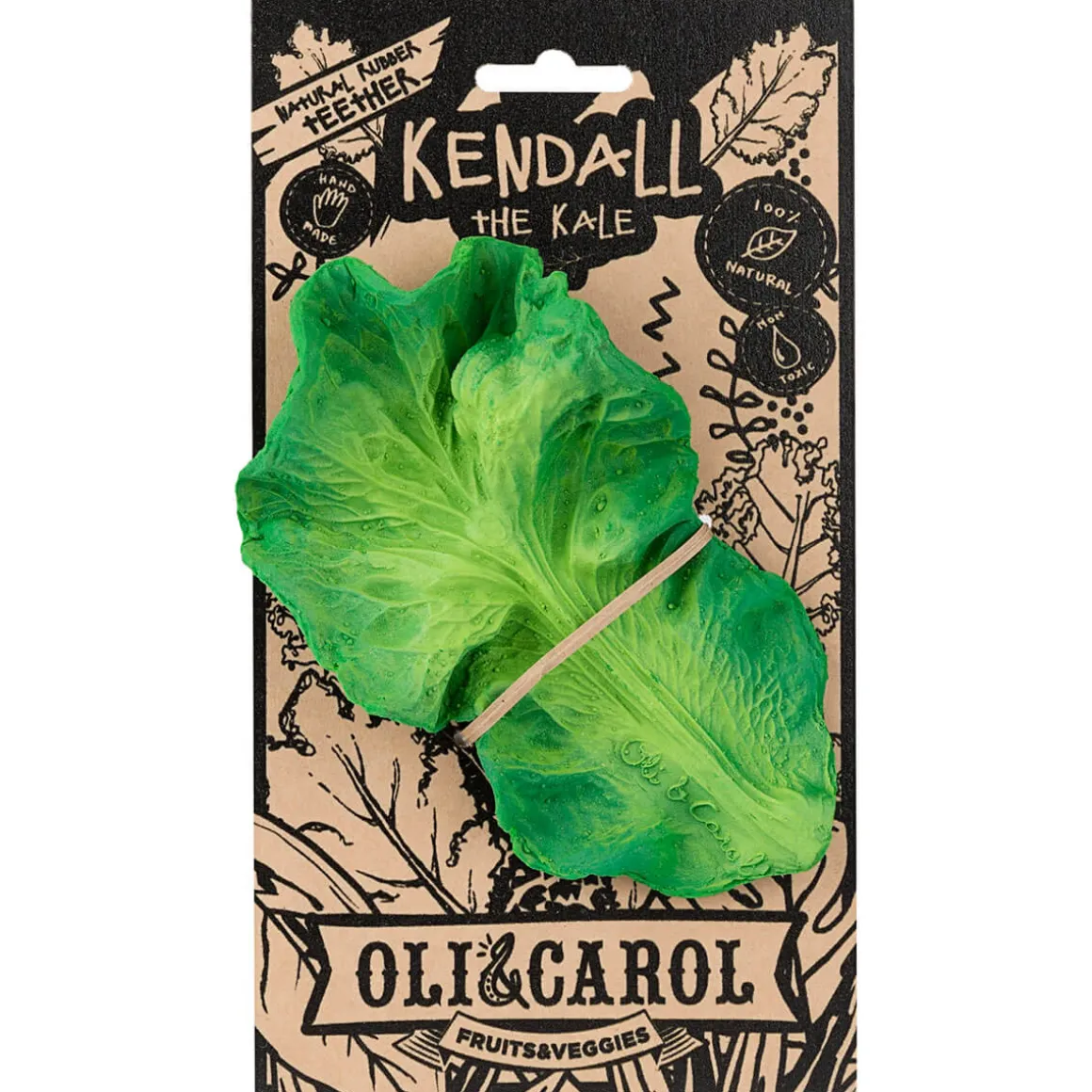 Kendall The Kale Teether by Oli & Carol