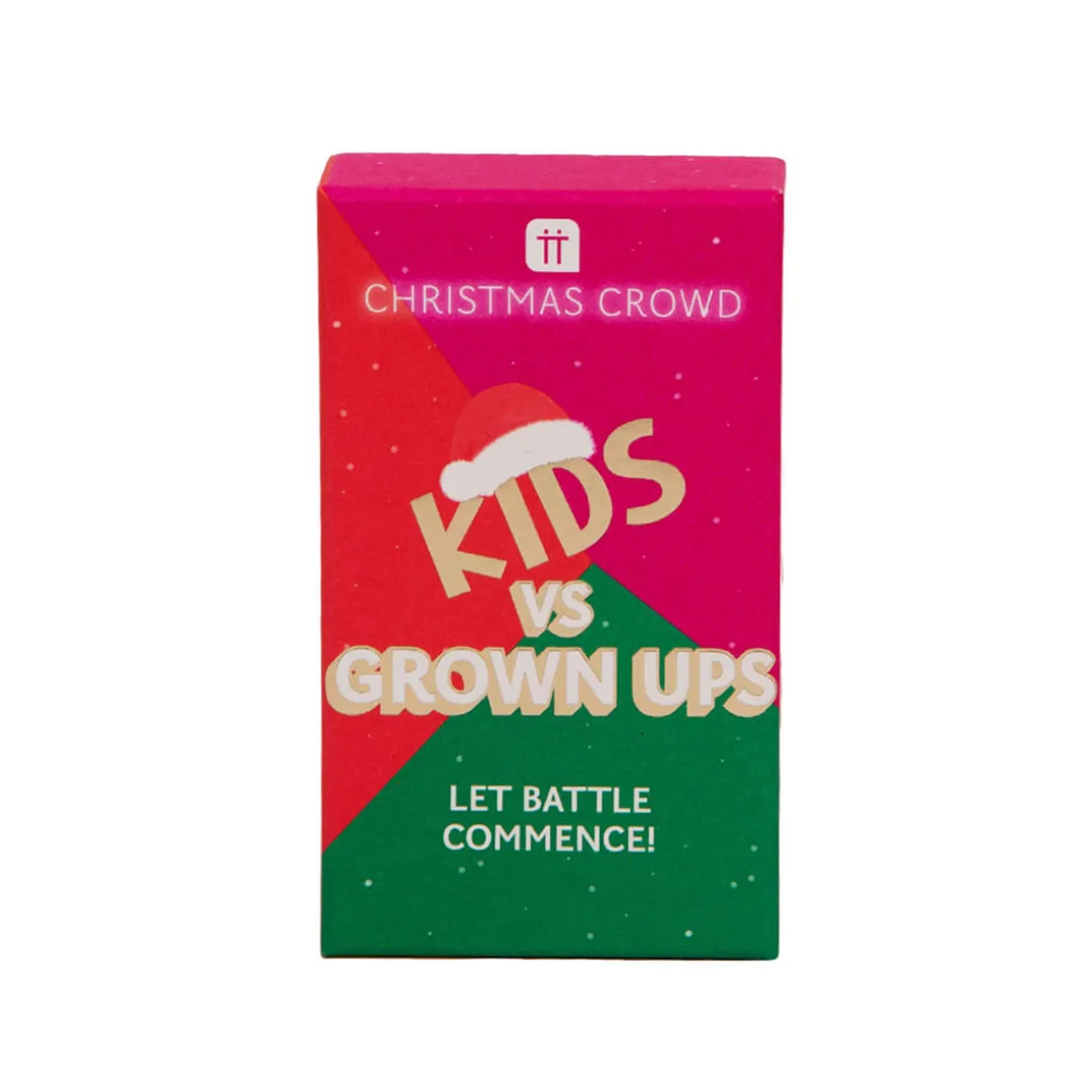 Kids vs Grown Ups Christmas Crowd Game by Talking Tables