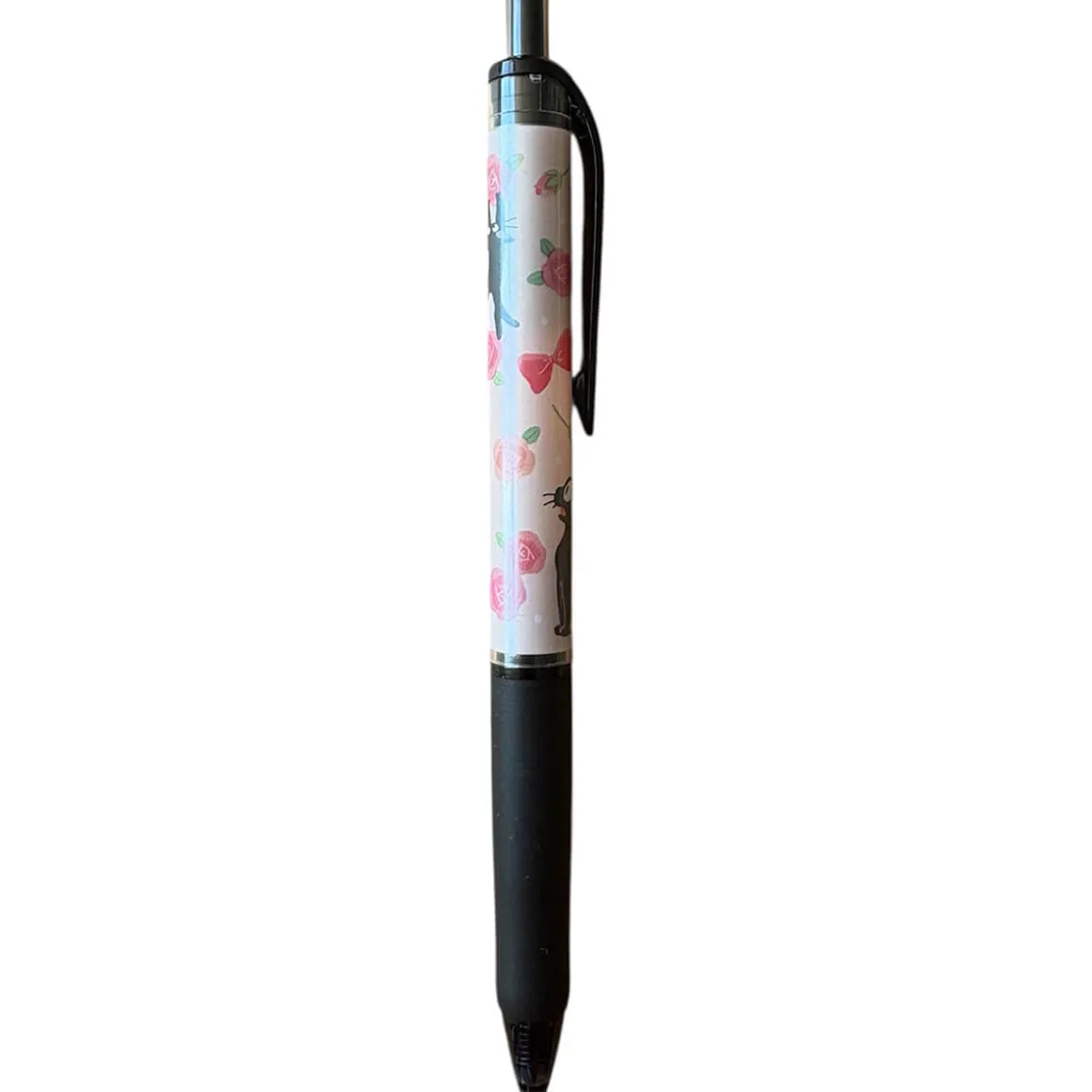 Kiki's Delivery Service Jiji & Flowers Ballpoint Pen by Uni-Ball Japan