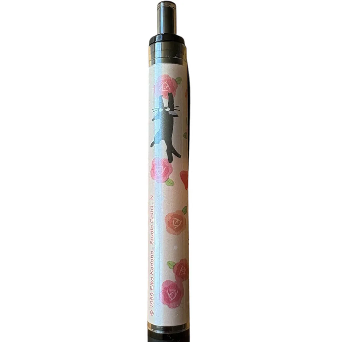 Kiki's Delivery Service Jiji & Flowers Ballpoint Pen by Uni-Ball Japan