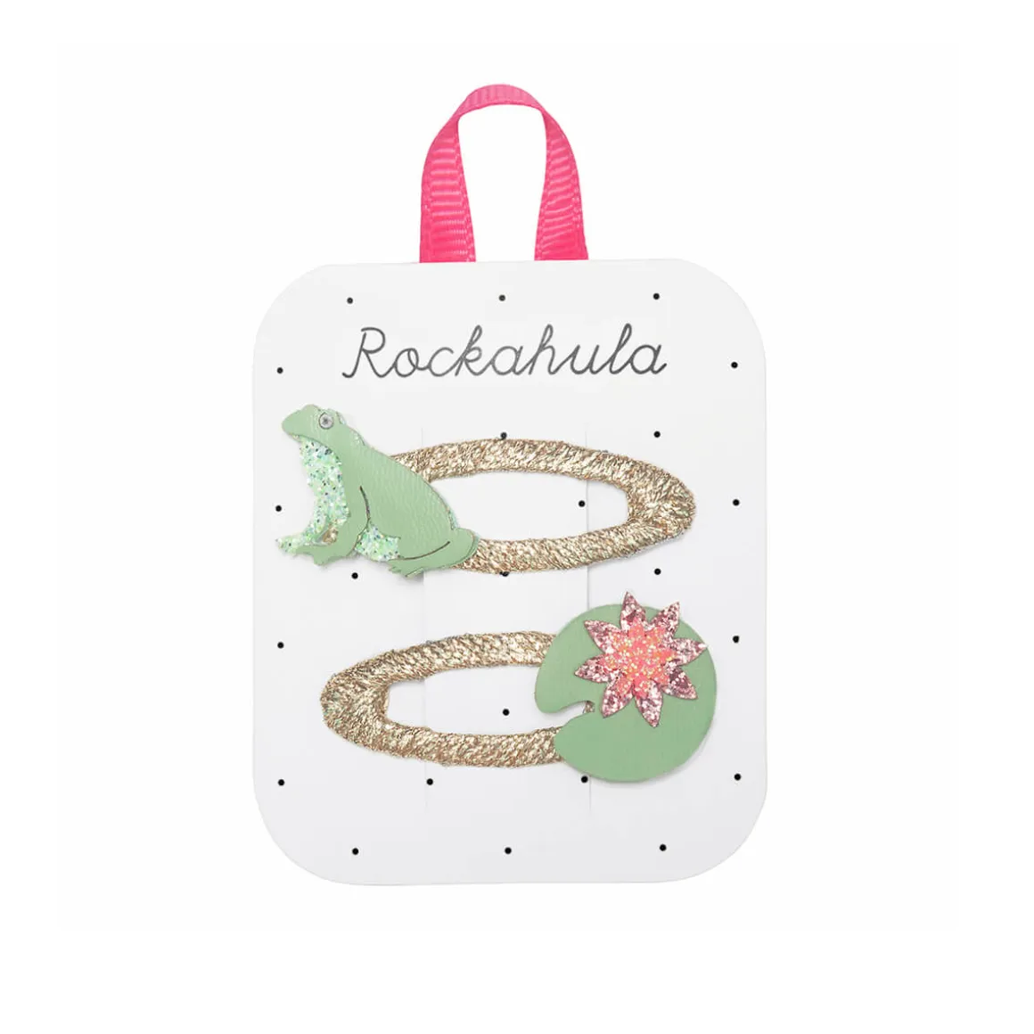 Kiss A Frog Hair Clips by Rockahula