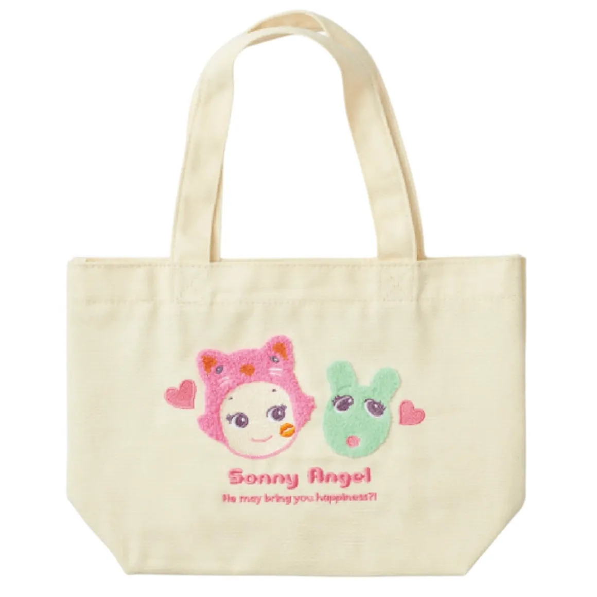 Kiss Kiss Embroidered Tote Bag (Limited Edition) by Sonny Angel