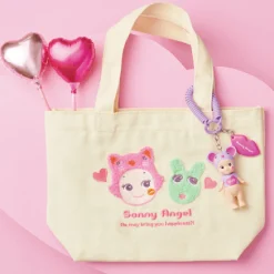 Kiss Kiss Embroidered Tote Bag (Limited Edition) by Sonny Angel