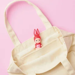 Kiss Kiss Embroidered Tote Bag (Limited Edition) by Sonny Angel