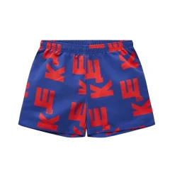 Kite Swim Short in Klein Blue / Red by Wynken