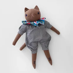 Kit Medium Cat in Brown by Polka Dot Club