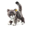 Kitty Cat (25cm) in Grey / Beige by Steiff