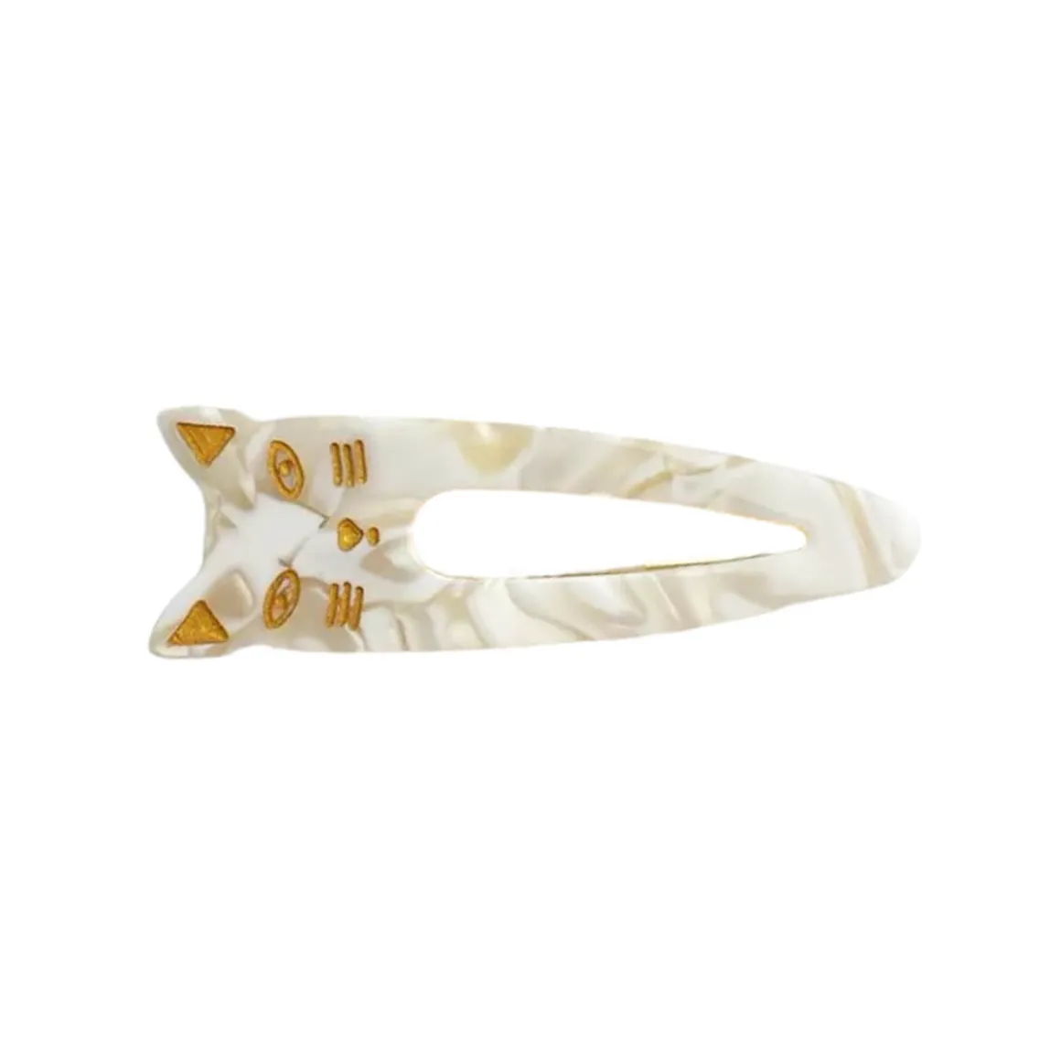 Kitty Crocodile Hair Clip (7cm) in Various Colours by Hello Sakura
