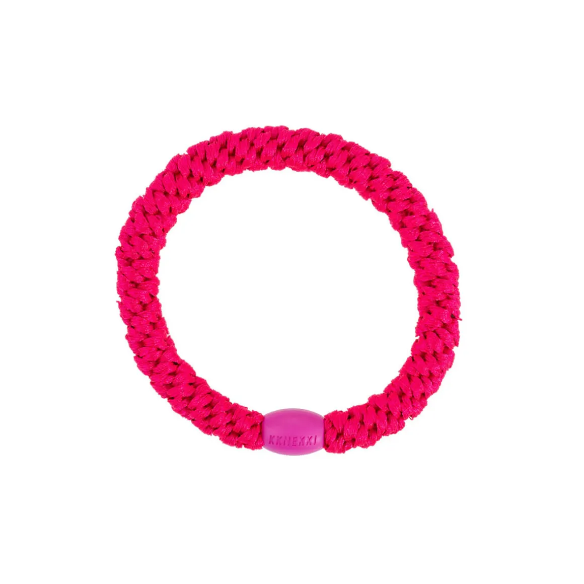 Kknekki Snag Free Hair Band in Strong Pink by Bon Dep