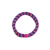 Kknekki Snag Free Hair Band in Electric Blue / Pink Glitter by Bon Dep