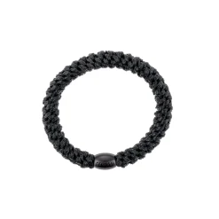 Kknekki Snag Free Hair Band in Black by Bon Dep