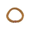 Kknekki Snag Free Hair Band in Light Curry Glitter by Bon Dep