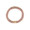 Kknekki Snag Free Hair Band in Dusty Pink Glitter by Bon Dep