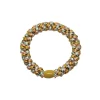 Kknekki Snag Free Hair Band in Mustard / Pink Mix by Bon Dep