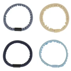 Kknekki Snag Free Thin Hair Bands in Blue Mix by Bon Dep