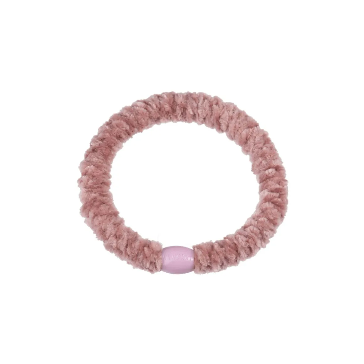 Kknekki Velvet Hair Band in Dusty Rose by Bon Dep