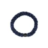 Kknekki Velvet Hair Band in Navy by Bon Dep