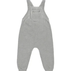 Knit Overall in Dusty Blue by Quincy Mae