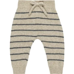 Knit Pant in Indigo Stripe by Quincy Mae