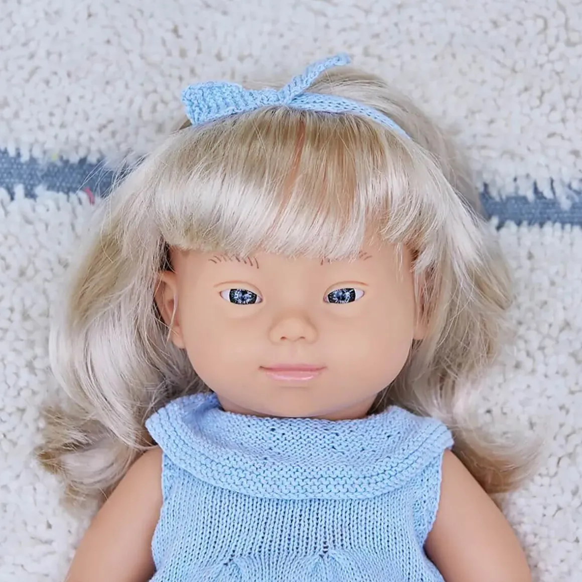 Knitted Dress & Headband Doll Outfit (38cm) by Miniland