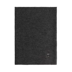 Knitted Endless Scarf in Nearly Black Melange by Gray Label