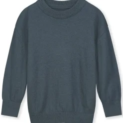 Knitted Jumper in Blue Grey by Gray Label