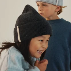Knitted Jumper in Blue Grey by Gray Label