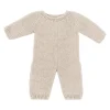 Knitted Pajama Doll Outfit (38cm) in Linen by Miniland
