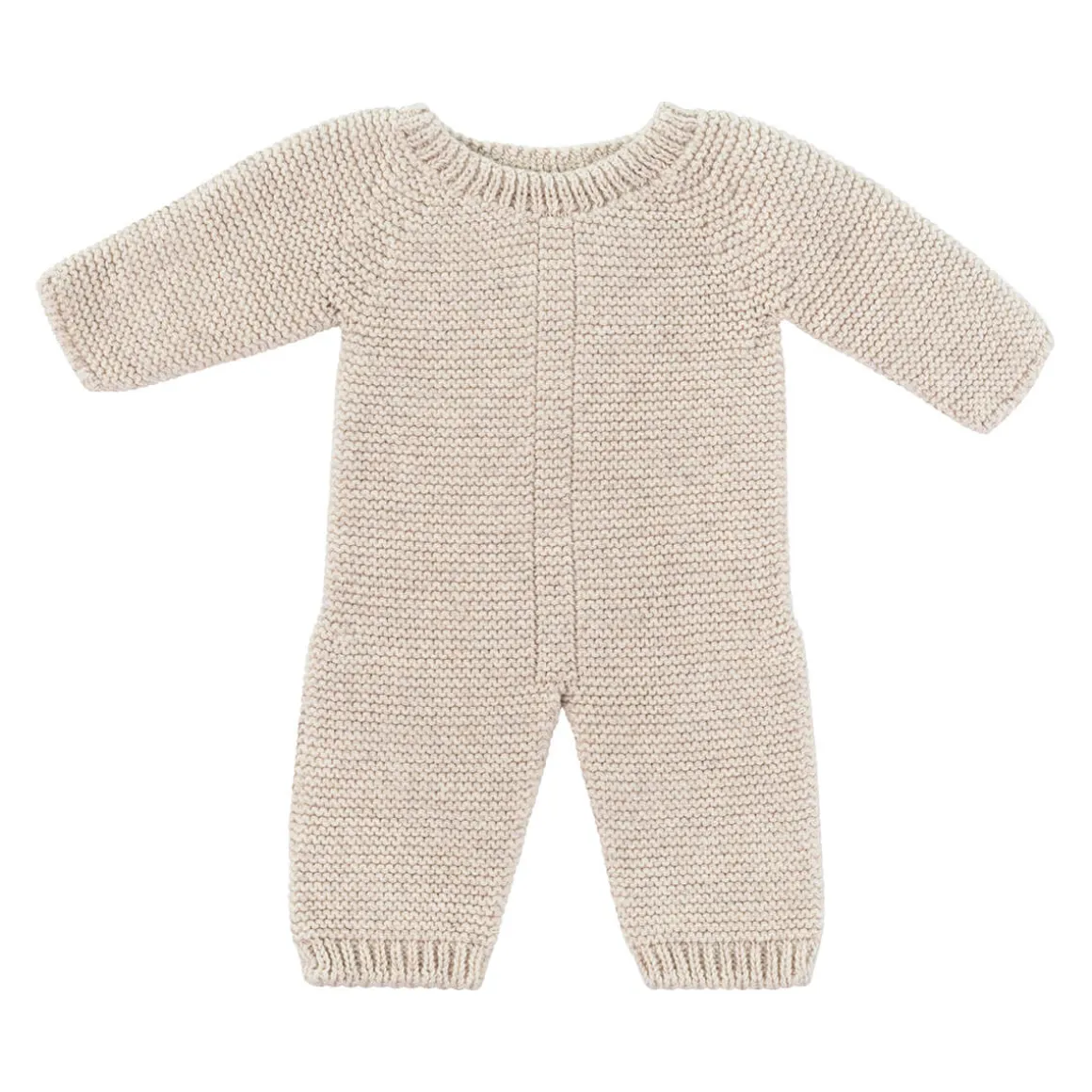 Knitted Pajama Doll Outfit (38cm) in Linen by Miniland