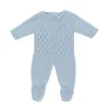Knitted Pajama Doll Outfit (38cm) in Blue by Miniland
