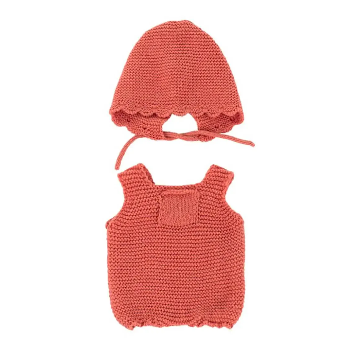 Knitted Romper & Hood Doll Outfit (32cm) by Miniland