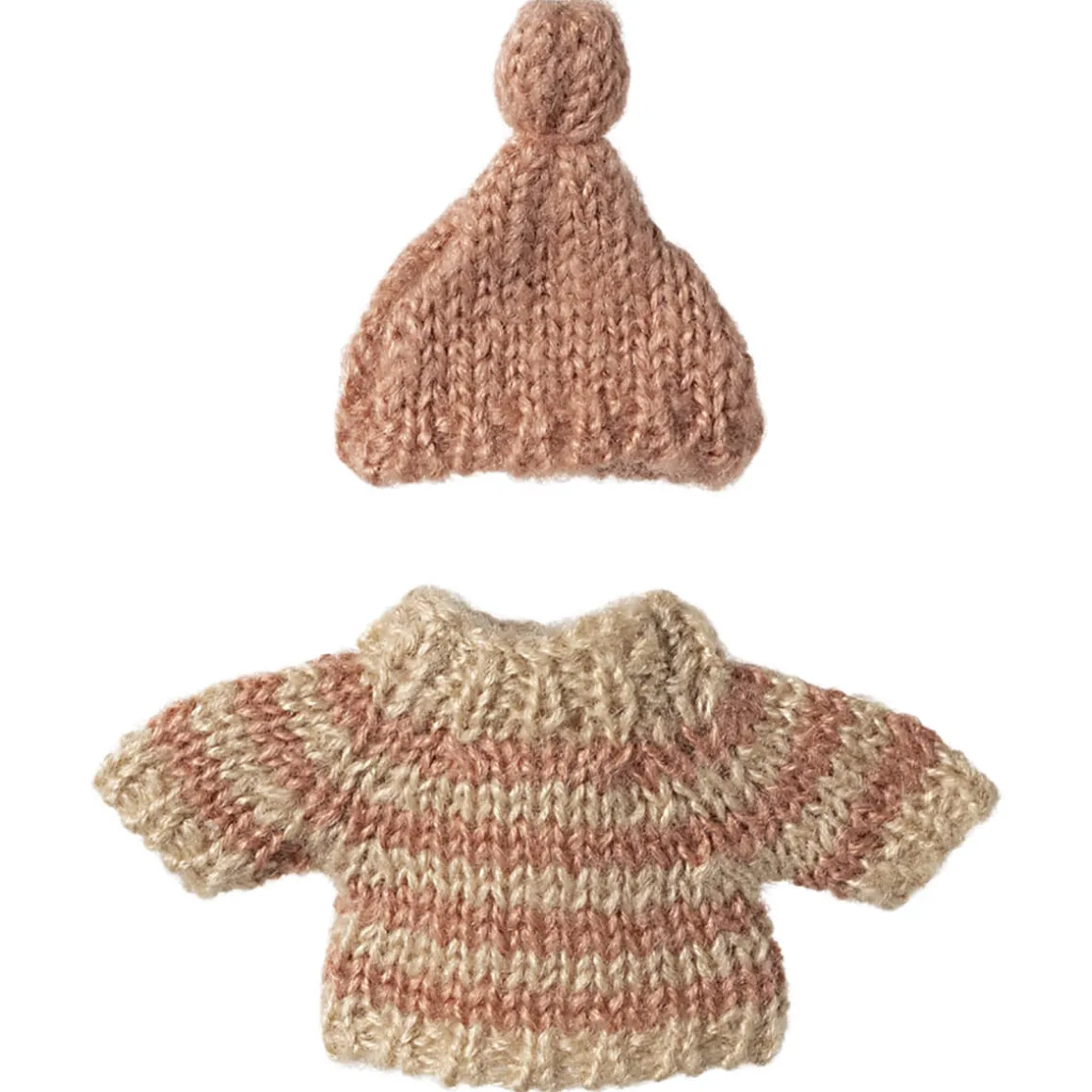 Knitted Sweater And Hat for Big Sister Mouse by Maileg