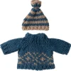Knitted Sweater And Hat for Dad Mouse by Maileg