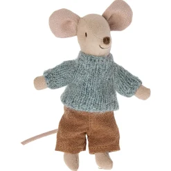 Knitted Sweater And Pants For Big Brother Mouse by Maileg