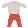 Knitted Trousers & Sweater Doll Outfit (38cm) by Miniland
