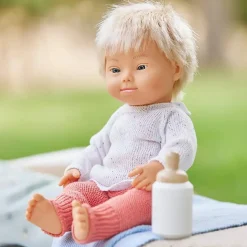 Knitted Trousers & Sweater Doll Outfit (38cm) by Miniland