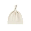 Knotted Baby Hat in Natural by Quincy Mae