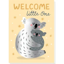 Koala Cuddles Greetings Card by Stormy Knight