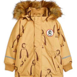 K2 Penguin Parka in Beige by Mini Rodini