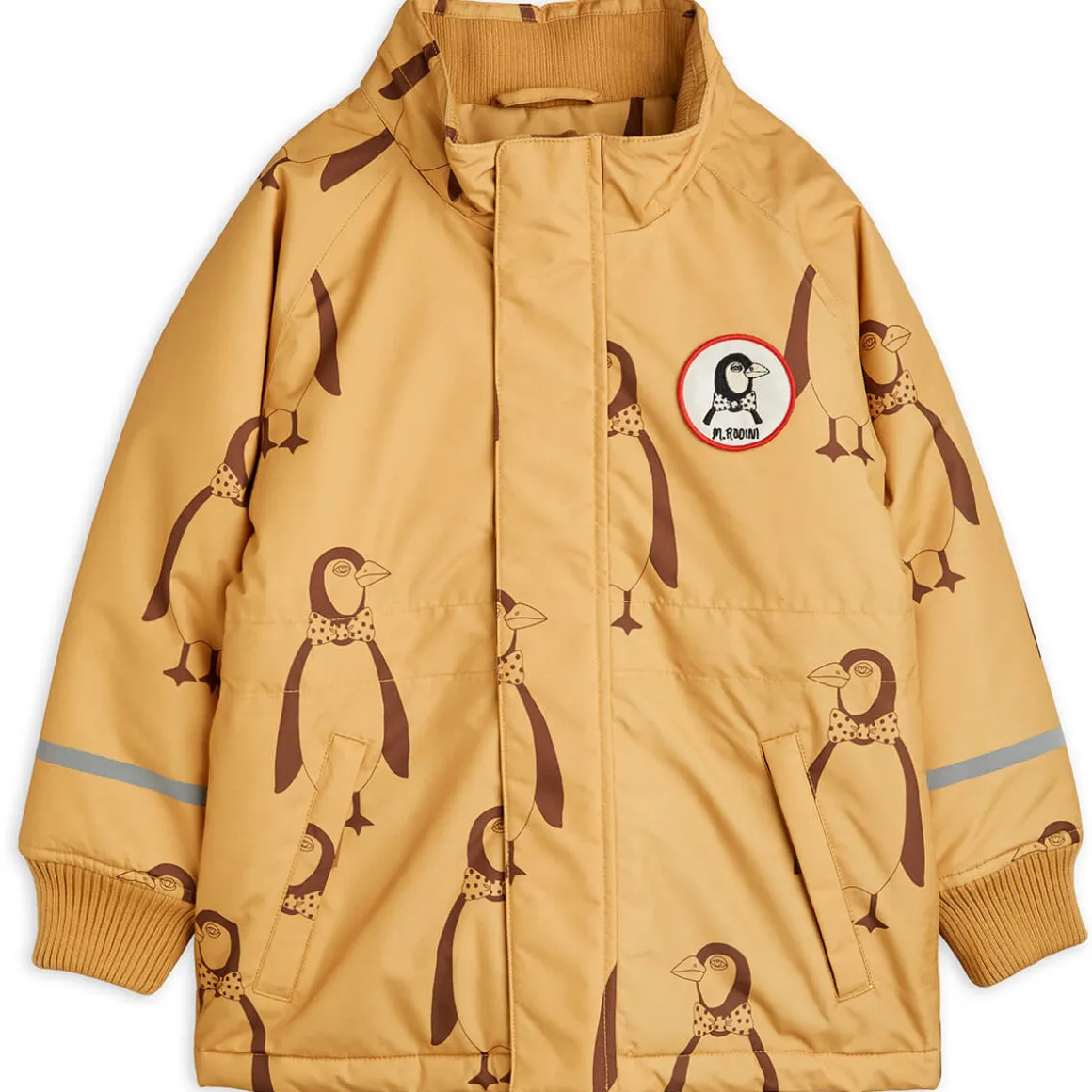 K2 Penguin Parka in Beige by Mini Rodini