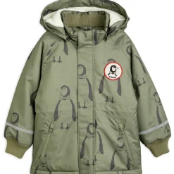 K2 Penguin Parka in Green by Mini Rodini