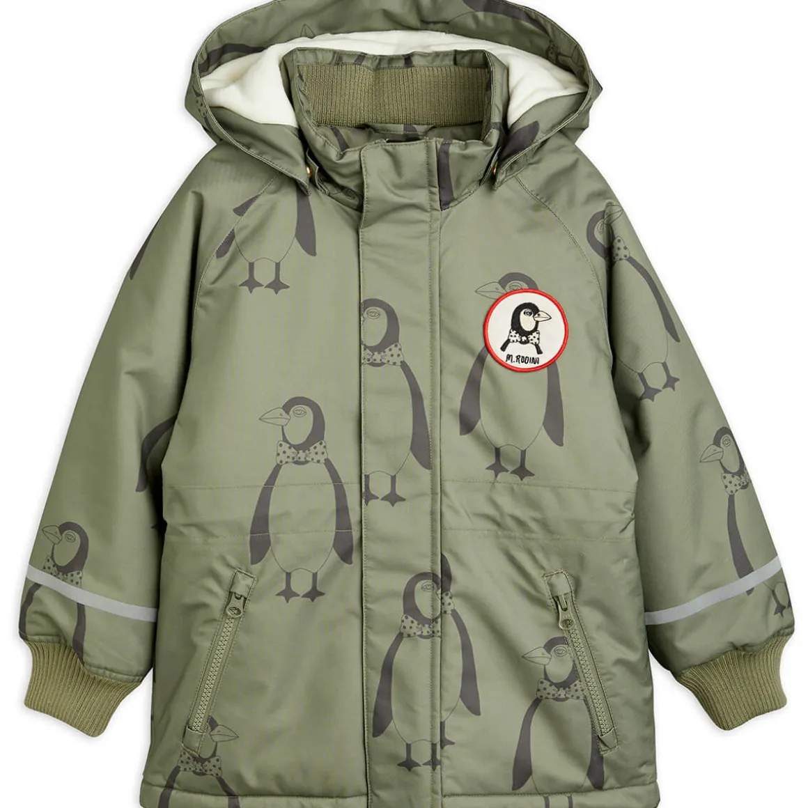 K2 Penguin Parka in Green by Mini Rodini