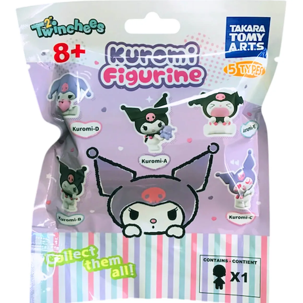 Kuromi Twinchees Figurine Blind Bag by Takara Tomy