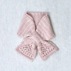 Lace Keyhole Scarf Mallow by Iver & Isla